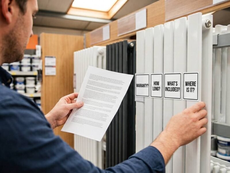 Questions to Ask About Warranty Terms Before You Buy New Radiators